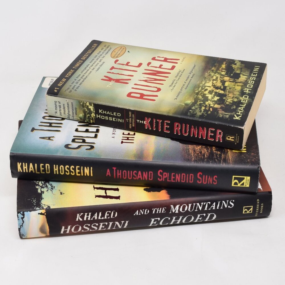 Lot Khaled Hosseini Kite Runner Thousand Splendid Suns Mountains Echoed PBK & HC
